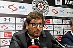 Promotion of new head coach of KK Partizan Andrea Trinchieri.Promocija novog trenera KK Partizana Andrea Trinkijeri (Andrea Trinchieri).