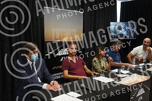 A press conference was held in Kombank Hall, where the competition and accompanying program of the 14th International Film Directing Festival in Leskovac, LIFFE 2021, the jury, as well as the guests of the festival were presented.U Kombank dvorani