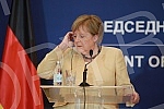 Press conference after the meeting of German Chancellor Angela Merkel and the President of the Republic of Serbia Aleksandra Vucic.Konferencija za medije posle sastanka nemacke kancelarke Angela Merkel  i predsednika Republike Srbije Aleksandra Vuc