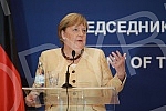 Press conference after the meeting of German Chancellor Angela Merkel and the President of the Republic of Serbia Aleksandra Vucic.Konferencija za medije posle sastanka nemacke kancelarke Angela Merkel  i predsednika Republike Srbije Aleksandra Vuc