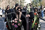 Funeral of Divna Karleusa held on Beanijsko cemetary.Sahrana povodom smrti Divne Karleuse odrzana na Bezanijskom groblju.