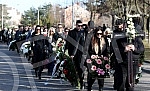 Funeral of Divna Karleusa held on Beanijsko cemetary.Sahrana povodom smrti Divne Karleuse odrzana na Bezanijskom groblju.