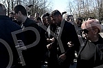 Funeral of Divna Karleusa held on Beanijsko cemetary.Sahrana povodom smrti Divne Karleuse odrzana na Bezanijskom groblju.