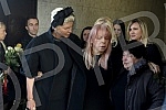 Funeral of Divna Karleusa held on Beanijsko cemetary.Sahrana povodom smrti Divne Karleuse odrzana na Bezanijskom groblju.