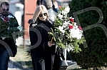 Funeral of Divna Karleusa held on Beanijsko cemetary.Sahrana povodom smrti Divne Karleuse odrzana na Bezanijskom groblju.