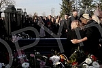 Funeral of Divna Karleusa held on Beanijsko cemetary.Sahrana povodom smrti Divne Karleuse odrzana na Bezanijskom groblju.