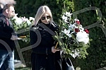 Funeral of Divna Karleusa held on Beanijsko cemetary.Sahrana povodom smrti Divne Karleuse odrzana na Bezanijskom groblju.