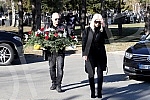 Funeral of Divna Karleusa held on Beanijsko cemetary.Sahrana povodom smrti Divne Karleuse odrzana na Bezanijskom groblju.