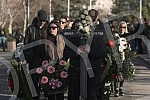 Funeral of Divna Karleusa held on Beanijsko cemetary.Sahrana povodom smrti Divne Karleuse odrzana na Bezanijskom groblju.