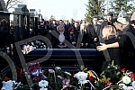 Funeral of Divna Karleusa held on Beanijsko cemetary.Sahrana povodom smrti Divne Karleuse odrzana na Bezanijskom groblju.