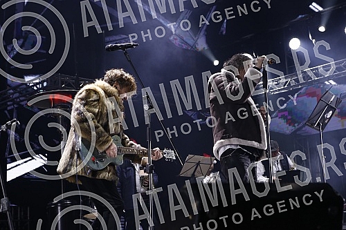 New Year's Eve on the Sava Promenade organized by Belgrade Waterfront.Docek Nove godine na Sava Promenadi u organizaciji Belgrade Waterfront.