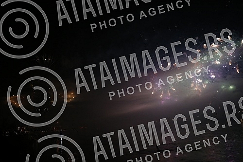 New Year's Eve on the Sava Promenade organized by Belgrade Waterfront.Docek Nove godine na Sava Promenadi u organizaciji Belgrade Waterfront.