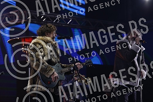 New Year's Eve on the Sava Promenade organized by Belgrade Waterfront.Docek Nove godine na Sava Promenadi u organizaciji Belgrade Waterfront.