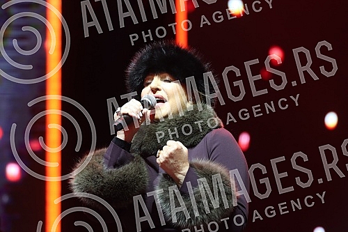 Performance of Ana Bekuta on Krajina Square in Banja Luka.Nastup Ane Bekute na Trgu Krajine u Banja Luci.