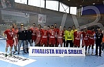 Handball Cup of Serbia held in sport hall Zorka in Sabac.Finale rukometnog KUP-a Srbije odigrano u hali Zorka izmedju RK Metaloplastia i RK Vojvodina. 