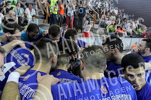 Handball Cup of Serbia held in sport hall Zorka in Sabac.Finale rukometnog KUP-a Srbije odigrano u hali Zorka izmedju RK Metaloplastia i RK Vojvodina. 
