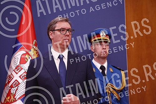 In the presence of the President of the Republic of Serbia, Aleksandar Vucic, and the President of the Arab Republic of Egypt, Abdel Fattah al-Sisi, 13 cooperation agreements were signed, including the cooperation program between the Government of Se