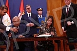The Memorandum of Understanding between the Ministry of Environmental Protection of Serbia and the Ministry of Environment of Egypt on cooperation in the field of environment was signed by the Minister of Foreign Affairs of Egypt, Samih Sukri, and Mi