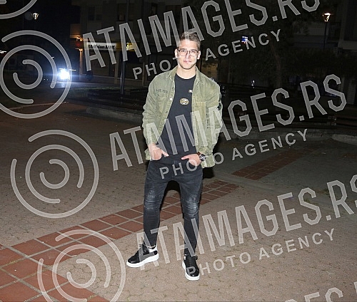 Singer Pedja Medenica held a 