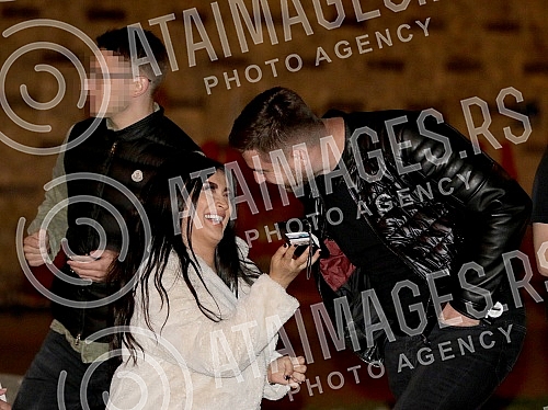 Singer Pedja Medenica held a 