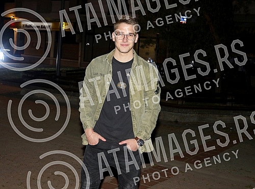 Singer Pedja Medenica held a 