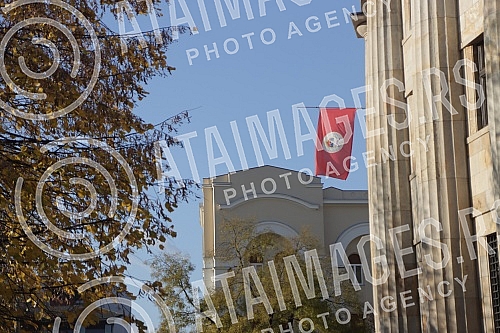 Three-day mourning in Republika Srpska over death of Patriarch Irinej flags on half mast on government building and presidential palace
