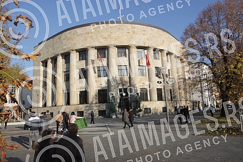 Three-day mourning in Republika Srpska over death of Patriarch Irinej flags on half mast on government building and presidential palace