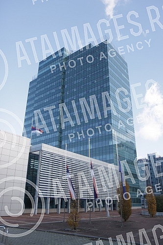 Three-day mourning in Republika Srpska over death of Patriarch Irinej flags on half mast on government building and presidential palace