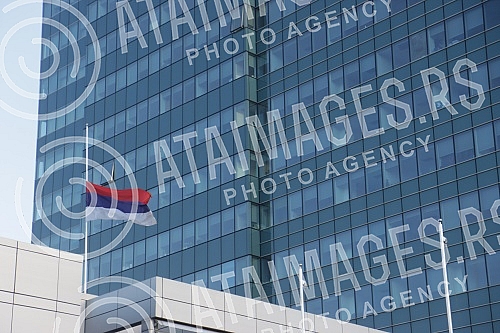Three-day mourning in Republika Srpska over death of Patriarch Irinej flags on half mast on government building and presidential palace