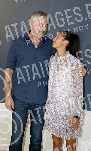 Press conference Olga Danilovic after returning from Moscow and winning the first WTA trophy.Pres konferencija teniserke Olge Danilovic po povratku iz Moskve i osvajanju prvog WTA trofeja.