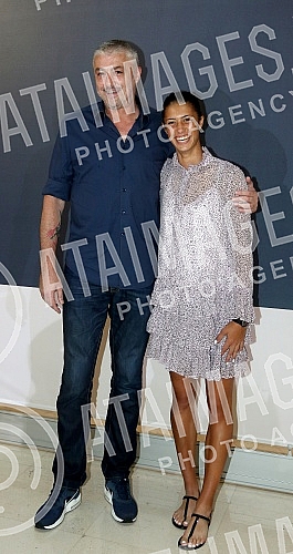 Press conference Olga Danilovic after returning from Moscow and winning the first WTA trophy.Pres konferencija teniserke Olge Danilovic po povratku iz Moskve i osvajanju prvog WTA trofeja.