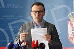 The press conference of the director of the Office for Kosovo and Metohija, Petar Petkovic, where he said that the prime minister of the temporary institutions of Pristina, Aljbin Kurti, is not interested in the agreement on freedom of movement, or a
