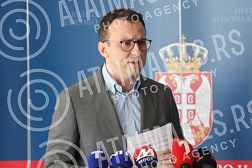 The press conference of the director of the Office for Kosovo and Metohija, Petar Petkovic, where he said that the prime minister of the temporary institutions of Pristina, Aljbin Kurti, is not interested in the agreement on freedom of movement, or a