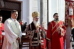 Due to the prayer support of the Serbian Orthodox Church in Montenegro, the Bishops' Office of Zemun-New Belgrade organized a holy liturgy and prayer procession.Radi molitvene podrske SPC u Crnoj Gori, Arhijerejsko namesnistvo zemunsko-novobeogradsk