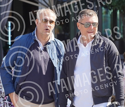 In front of the Gallery Shopping Center in Belgrade on the water, a promotion and presentation of the mascots of the World Athletics Championships was held in the Belgrade22 hall - Malina Li and Sljivan Iv.Ispred Trznog centra Galerija na Beogradu 