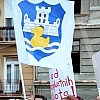 Protest and protest walk Initiative No to (vi) may Belgrade for demolition of buildings in Savamala, completed in front of the Palace of Serbia, where he was placed on the plateau symbol of protest - a large yellow duck. Protest i protestna setnja I