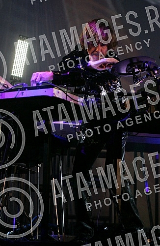 Concert of Jean Michel Jarre (Jean Michel Andre Jarre) held in Belgrade arena.Koncert Zan Misel Zara (Jean Michel Jarre) odrzan u Beogradskoj areni. 