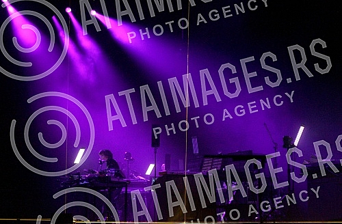 Concert of Jean Michel Jarre (Jean Michel Andre Jarre) held in Belgrade arena.Koncert Zan Misel Zara (Jean Michel Jarre) odrzan u Beogradskoj areni. 
