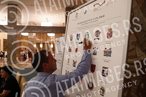 The Ministry of Human and Minority Rights and Social Dialogue, in cooperation with the German Agency for International Cooperation GIZ, signed a Memorandum on cooperation with cities and municipalities within the program 