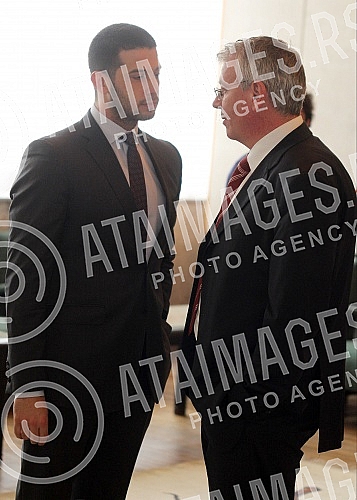 Potpisivanje ugovora izmedju Ministarstva omladine i sporta Republike Srbije i Sportskog saveza Srbije u Palati Srbija