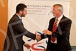Potpisivanje ugovora izmedju Ministarstva omladine i sporta Republike Srbije i Sportskog saveza Srbije u Palati Srbija