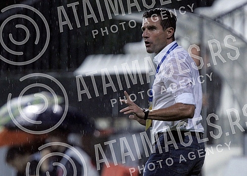 Utakmica drugog kola kvalifikacija za Ligu evrope izmedju FK Cukaricki i SV Grodig (Austria) na stadionu FK Cukaricki na Banovom brdu