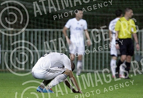 Utakmica drugog kola kvalifikacija za Ligu evrope izmedju FK Cukaricki i SV Grodig (Austria) na stadionu FK Cukaricki na Banovom brdu