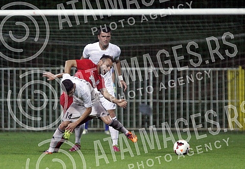 Utakmica drugog kola kvalifikacija za Ligu evrope izmedju FK Cukaricki i SV Grodig (Austria) na stadionu FK Cukaricki na Banovom brdu