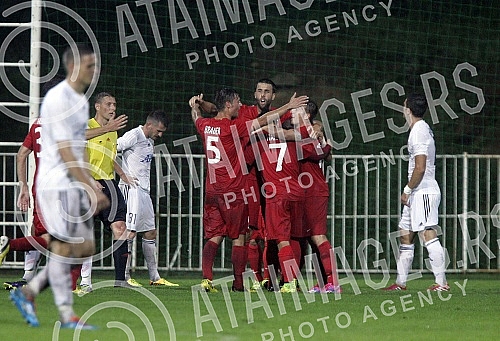 Utakmica drugog kola kvalifikacija za Ligu evrope izmedju FK Cukaricki i SV Grodig (Austria) na stadionu FK Cukaricki na Banovom brdu