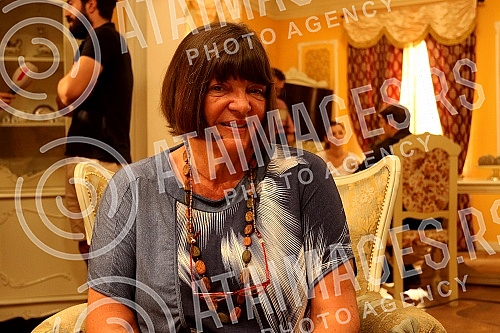 On the shooting of the television series 