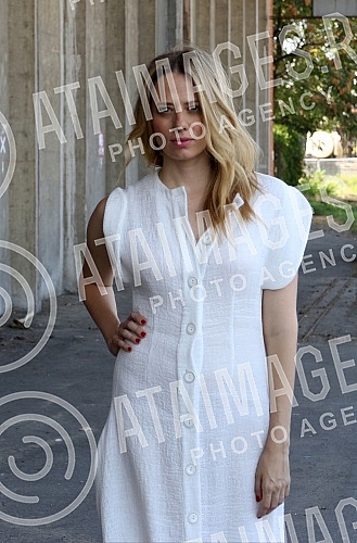 On the shooting of the television series 