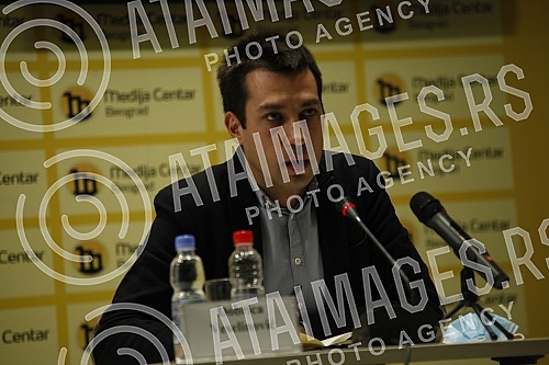 The press conference of the Let's Not Drown Belgrade initiative on the occasion of the announcement of the Protest against State Crime, which is scheduled for Saturday, October 16, at 12 o'clock, in front of the Republic Public Prosecutor's Office.