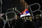 Several right-wing organizations organized a rally in front of the Serbian Parliament building in support of the brothers from Kosovo and Metohija.Nekoliko desnicarskih organizacija organizovalo je ispred zgrade Skupstine Srbije skup u znak podrske