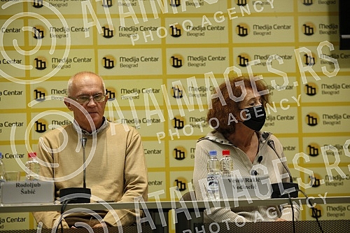 The press conference of the Let's Not Drown Belgrade initiative on the occasion of the announcement of the Protest against State Crime, which is scheduled for Saturday, October 16, at 12 o'clock, in front of the Republic Public Prosecutor's Office.